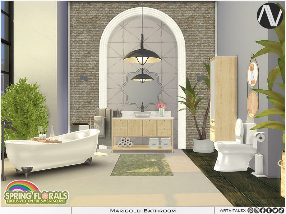 Набор для ванной Marigold Bathroom